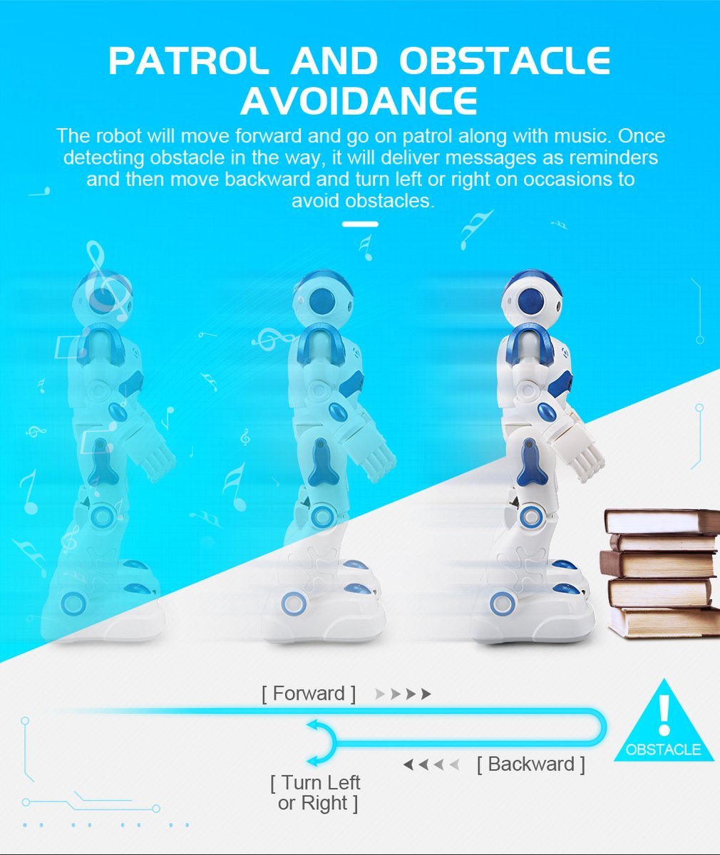 Cady Wida - Gesture Sensor - Dancing Robot - Play4Kids.eu