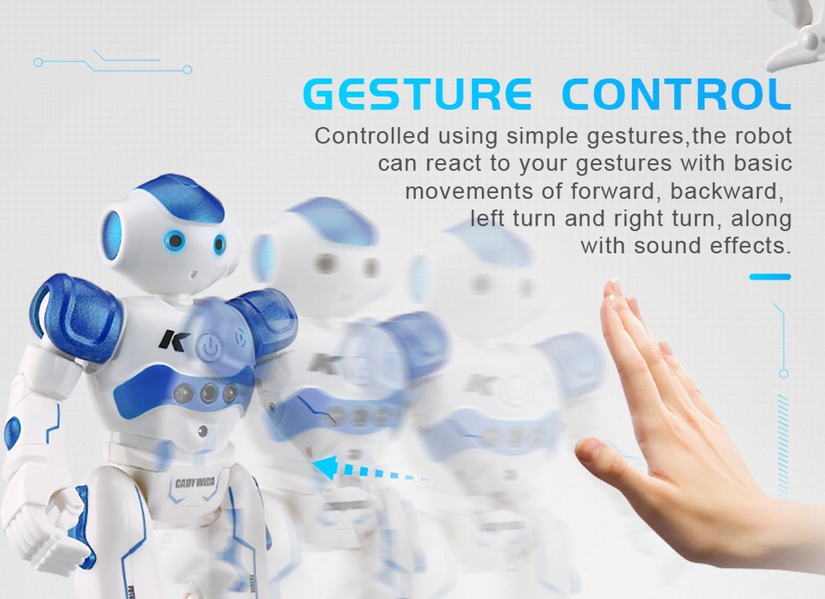 Cady Wida - Gesture Sensor - Dancing Robot - Play4Kids.eu