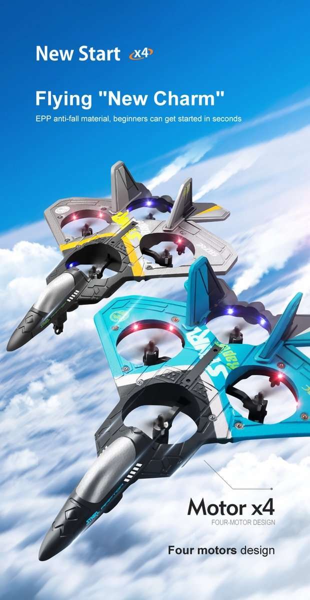 F-22 Raptor Remote Controlled Aircraft – Stunt Plane - Play4Kids.eu