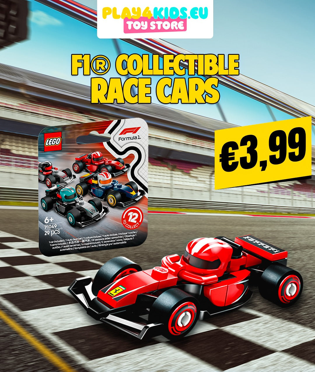 LEGO F1® Collectible Race Cars
