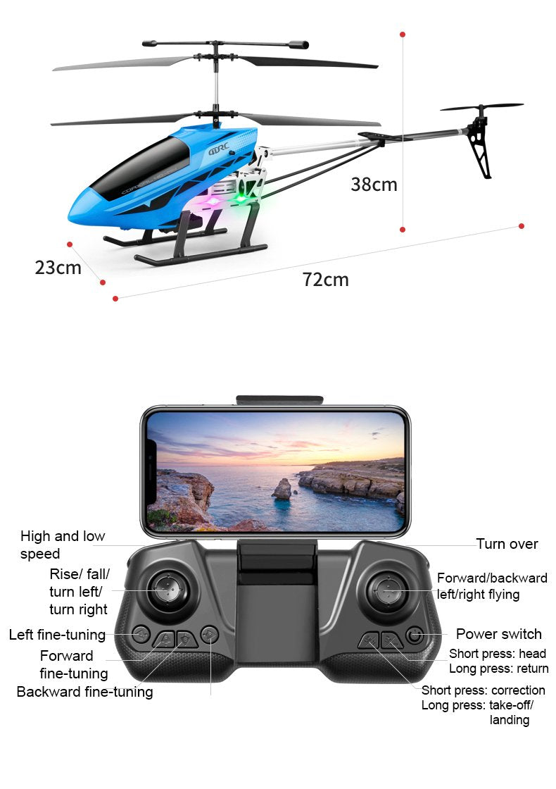 4DRC 72cm Long Range Helicopter - Play4Kids.eu