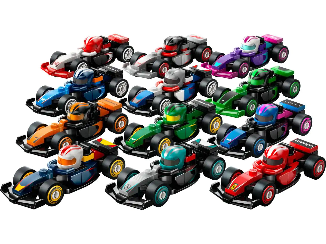 LEGO F1® Collectible Race Cars