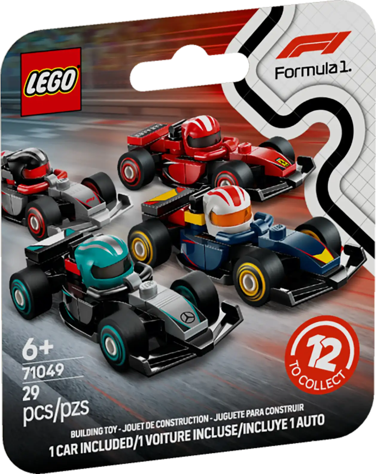 LEGO F1® Collectible Race Cars