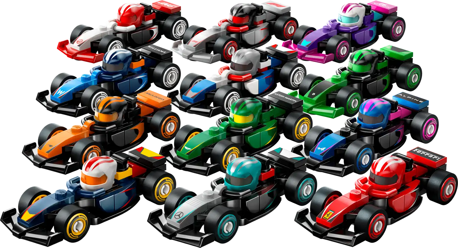 LEGO F1® Collectible Race Cars