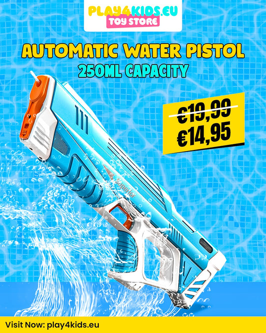 Automatic water pistol - 250ml capacity